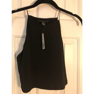 NWT forever21 High Neck Cropped Tank